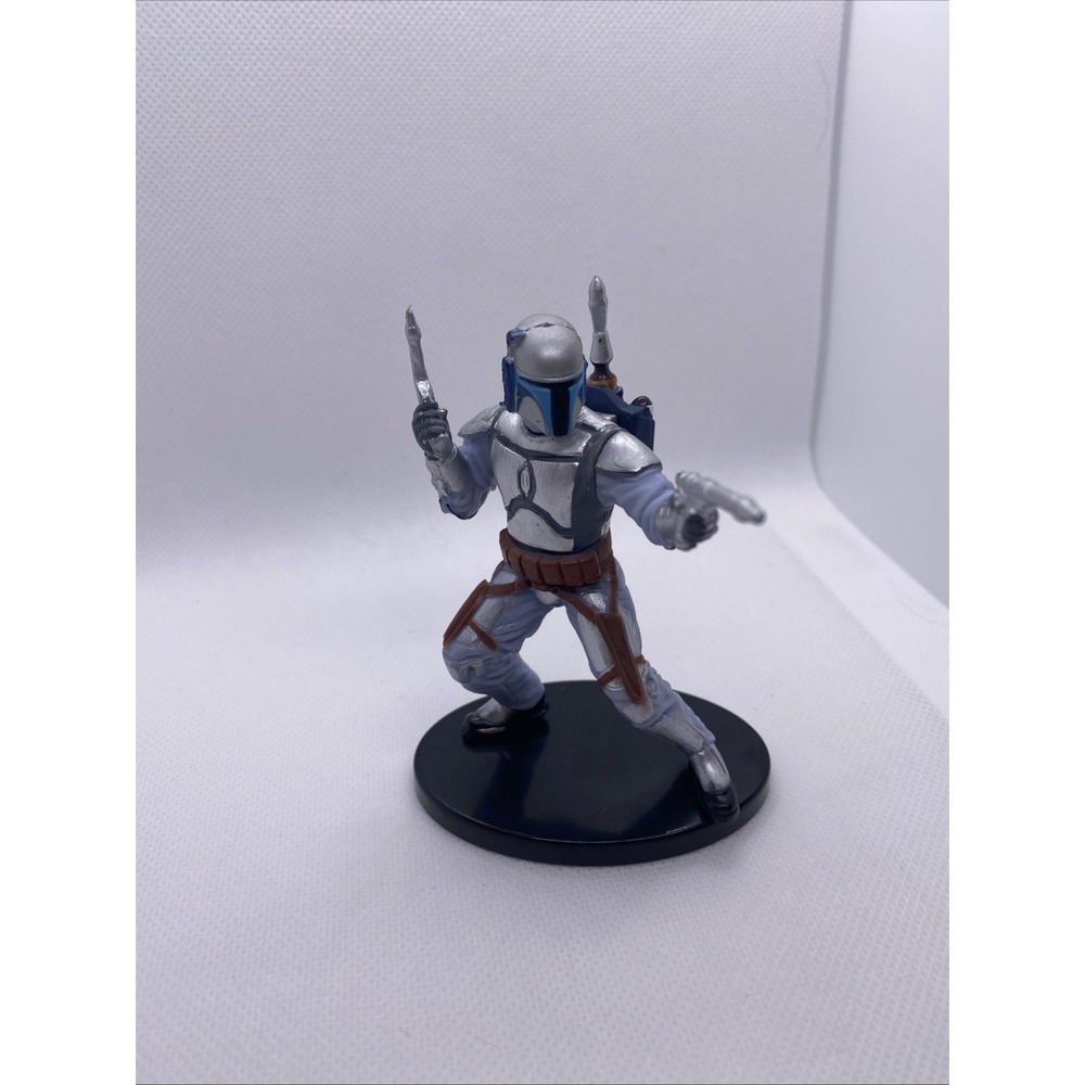 Disney Star Wars Jango Fett Bounty Hunter PVC Action Figure Exclusive 2010 3.75"